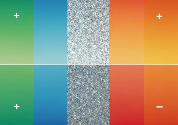 Diagram showing spectrum with a gray area for scores