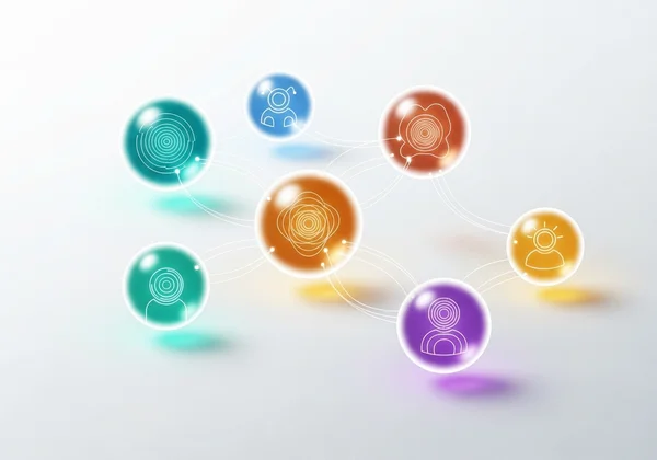 Diverse community in supportive discussion