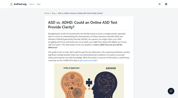 ASS vs. ADHS: Kann ein Online-ASS-Test Klarheit verschaffen?
